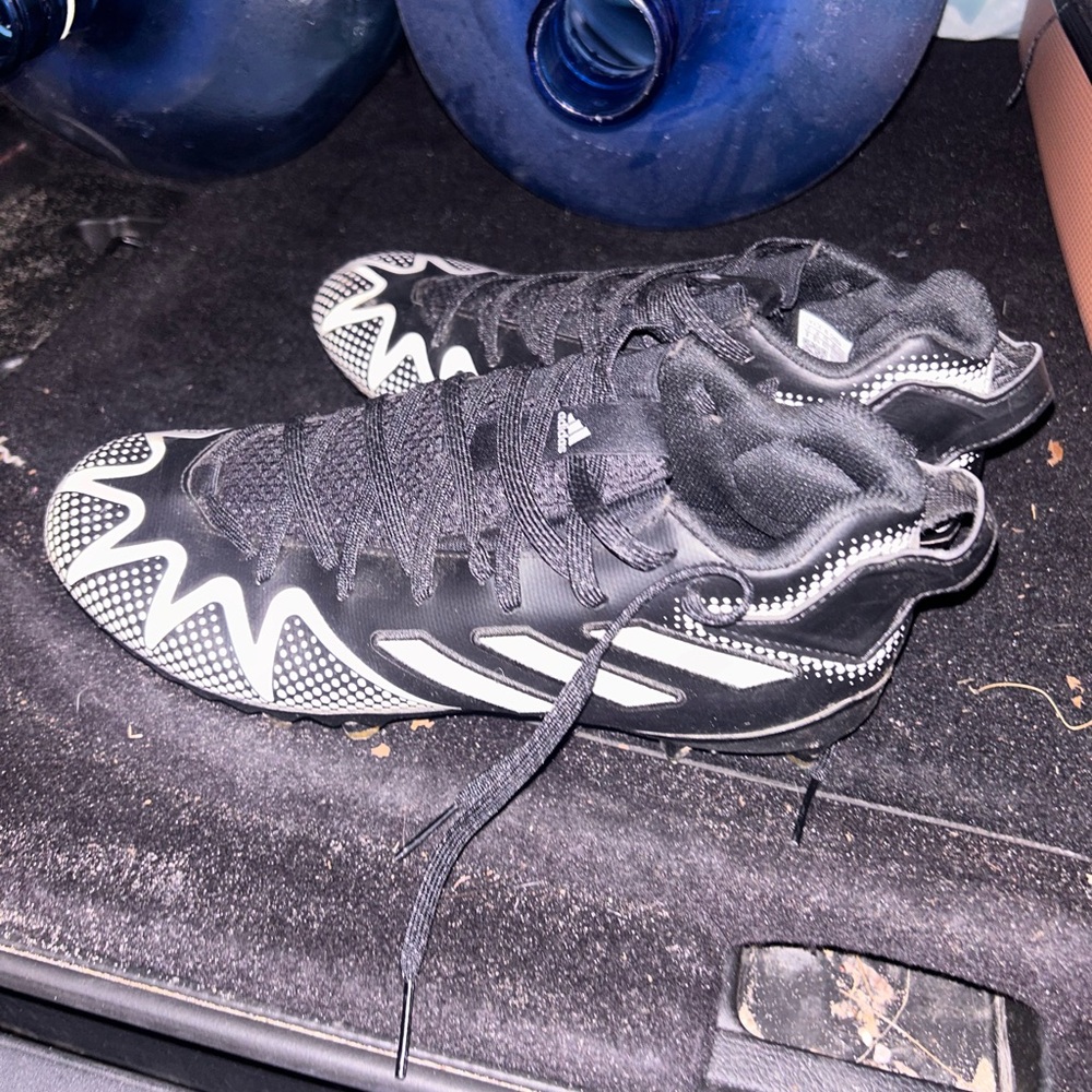 Adidas Freak 22 Team Mens Black White Football Cleats